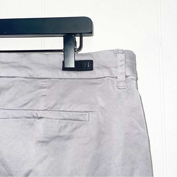 Kut From The Kloth Light Gray Chino Ankle Trouser Pants - Picture 6 of 9